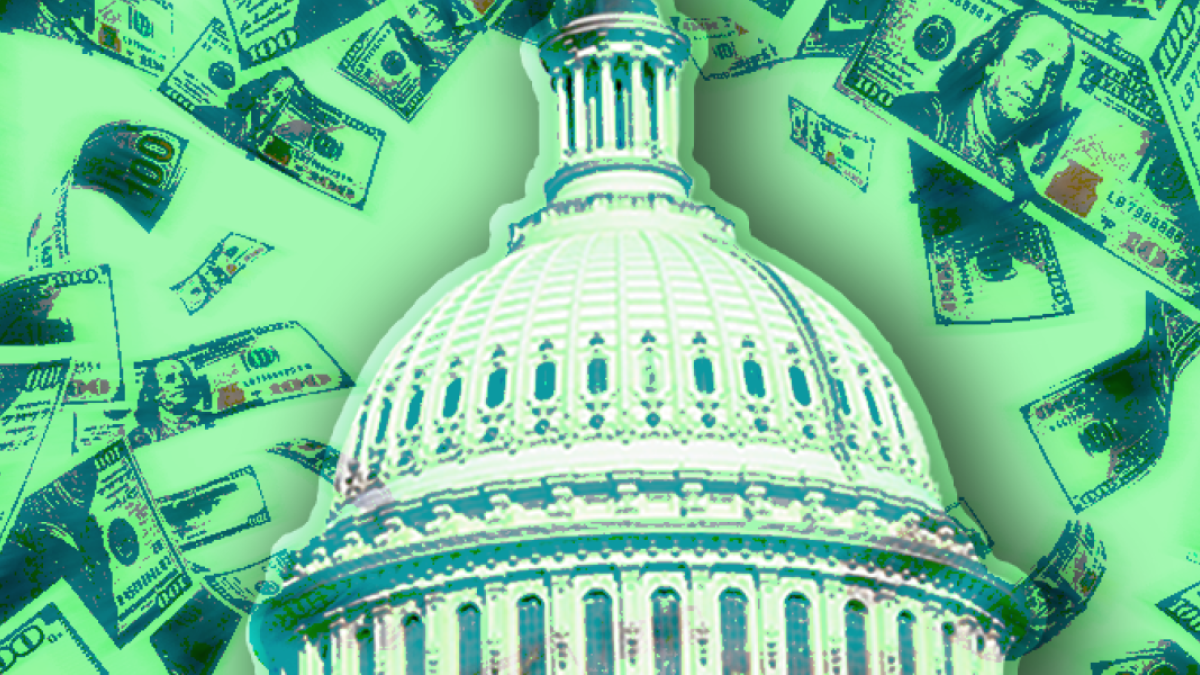 Dollars and the Capitol Building