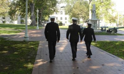 Naval Academy students in Annapolis